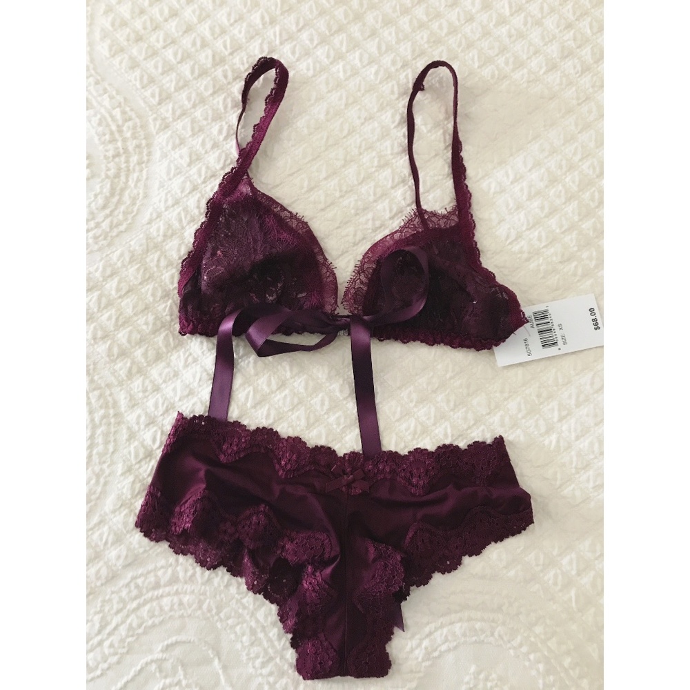 Hanky Panky Silver Leaf Bralette